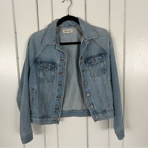 madewell xxs denim jacket